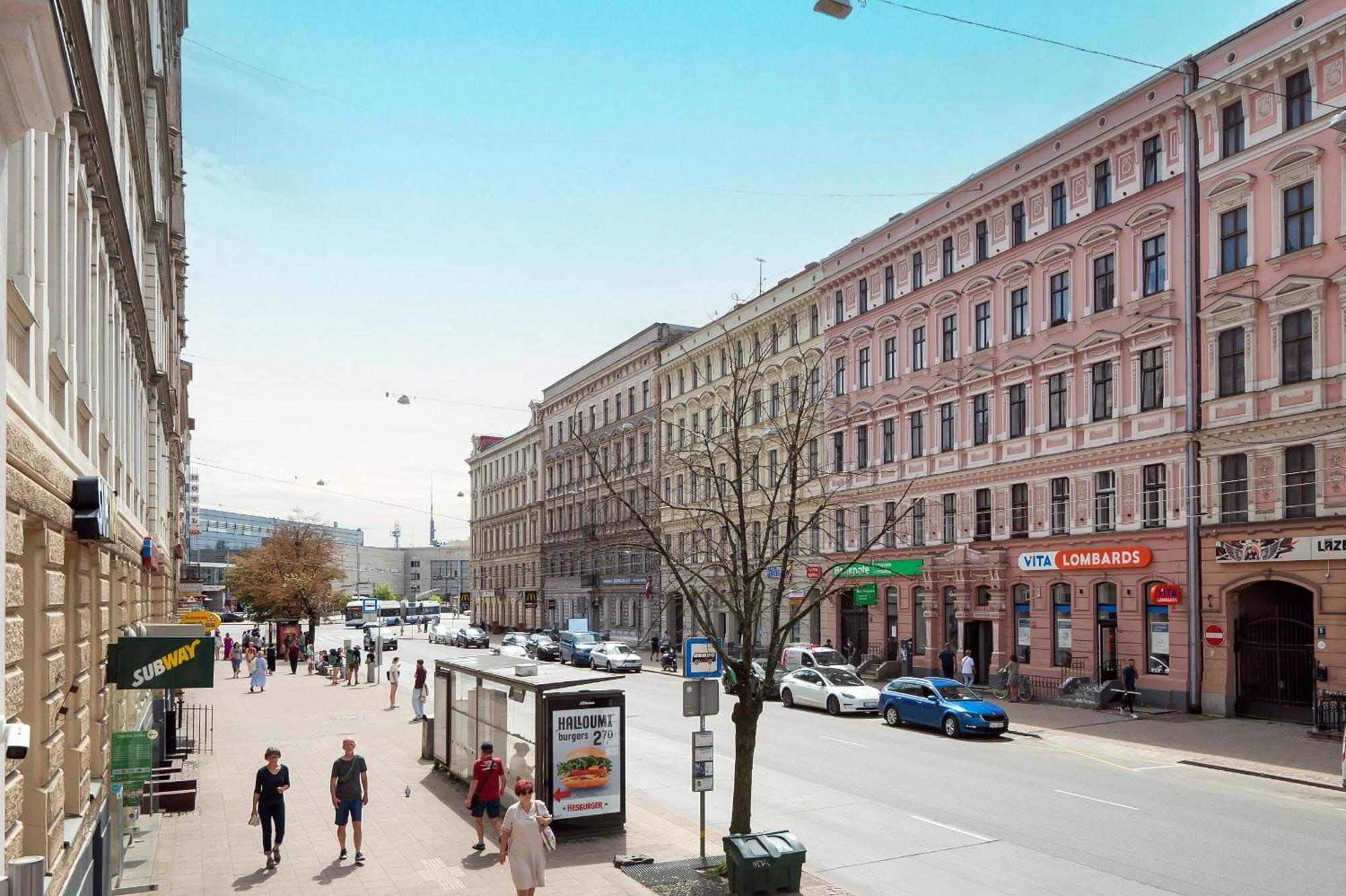 Fantastic Studio Apartment In The Heart Of Riga Ngoại thất bức ảnh